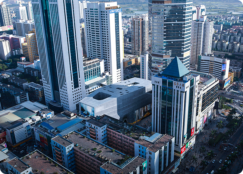 电子科技大厦空间集群